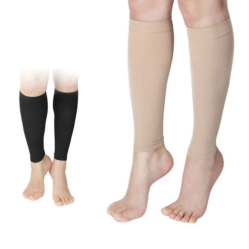 Generic (Black,)1Pair Medical Secondary Compression Socks Elastic Leg Calf Sleeve  Socks Varicose Veins Treat Pressure Stockings Leg Warmers S-XL DON @ Best  Price Online