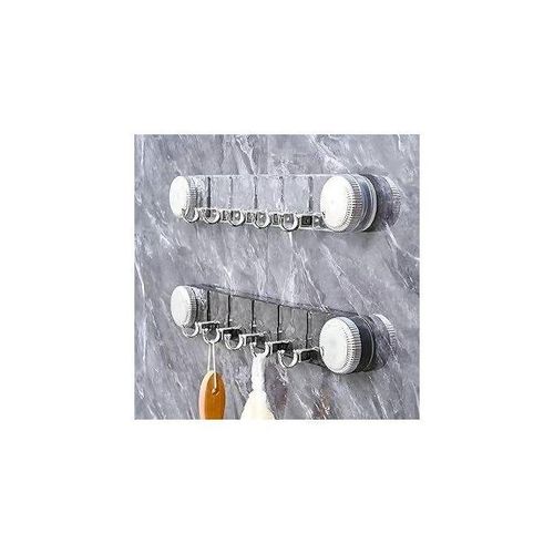 product_image_name-Generic-منظم حائط شفاف مع لاصق قوي بدون تثقيب ورف تخزين لاصق متعدد الاستخدامات للمطبخ والحمام موفر للمساحة-1