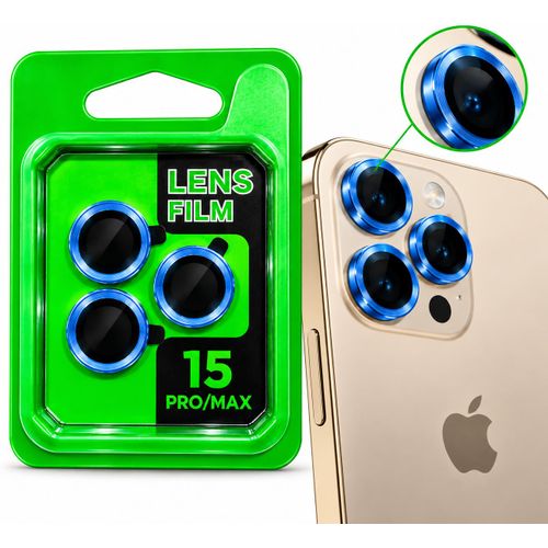 Generic Camera Lens Protector for iPhone 15 Pro Max - Blue - image 2