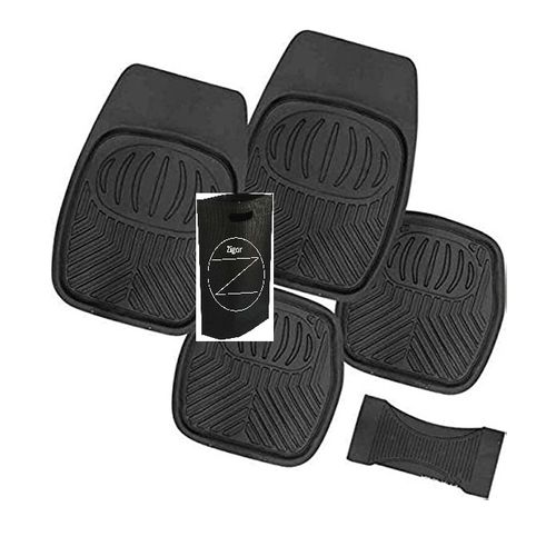 product_image_name-Matrix-سجاد سيارة ماتريكس - 5 قطع - أسود + حقيبة زيجور الخاصة-1