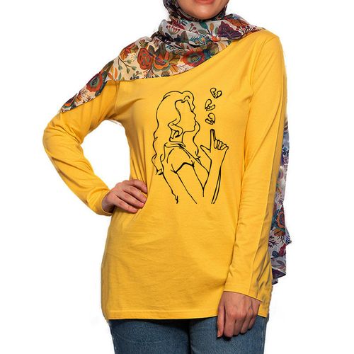 product_image_name-Generic-تي شيرت كم  للنساء-1