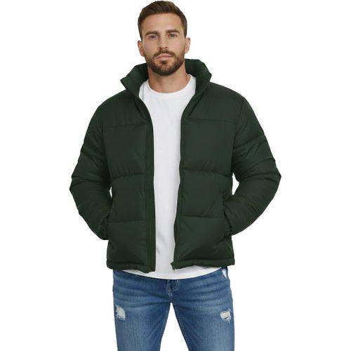 Generic جاكيت بامب ووتربروف بسوسته وكابيشو قابل للإزالة