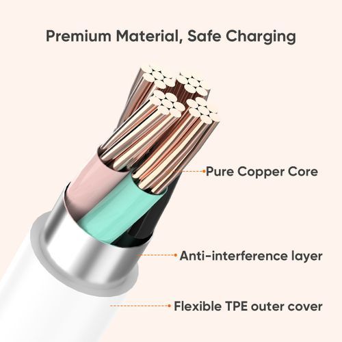 product_image_name-Vidvie-Original Premium IOS Fast Cable,3.1A , With Spring Metal Support To Resist Cutting-4