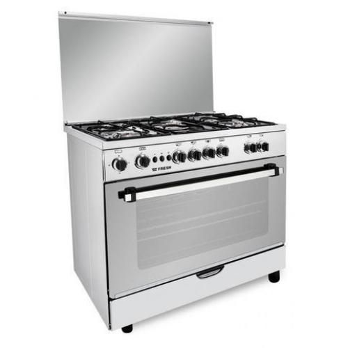 Buy Fresh Jumbo Free Standing Cooker - 5 Burners - 90x60cm- With Fan in Egypt