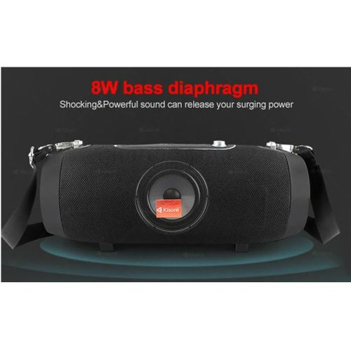 product_image_name-Kisonli-صب Kisonli Portable Stereo Music Speaker KS-1983 With FM Mode, High Battery Capacity 1200mA-7