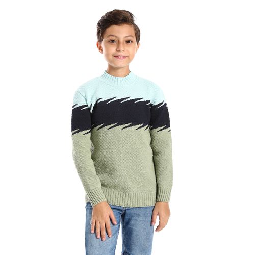 Buy Caesar Wool Boys Pullover With Multi Design in Egypt