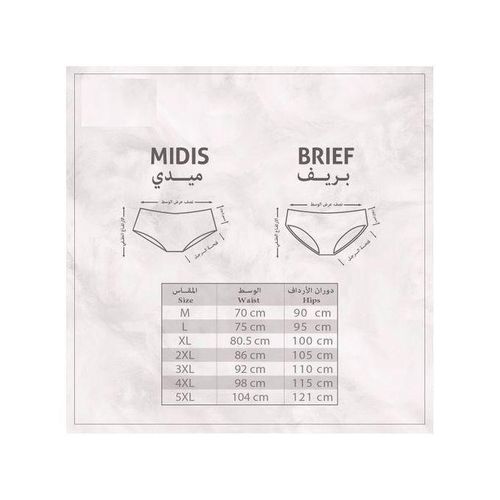 product_image_name-Colour-طقم (3) سراويل بيكيني بطبعة - للنساء-2