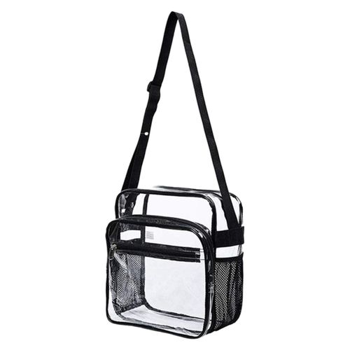 Generic Transparent Crossbody Bag Women Men With Inner Pocket Clear Bag For  @ Best Price Online