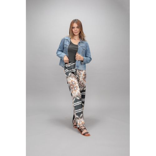 product_image_name-mode delicate-Satin elastic waist trousers-1