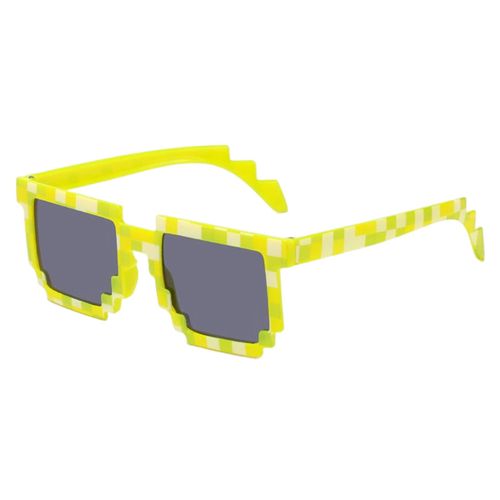 Mosaic glasses Thug Life Glasses 8-Bit MLG Pixelated Sunglasses Women Men  Spec Cermin Mata Minecraft | Lazada