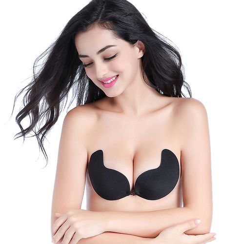 Generic Fly Bra Strapless Silicone Self Adhesive Backless Bralette @ Best  Price Online