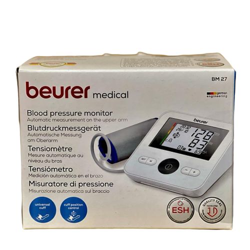 Beurer BM 27 Blood Pressure Monitor Upper Arm