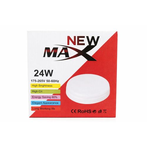 product_image_name-New Max-كشاف ليد بانل نيو ماكس 24 وات اضاءة ابيض خارج الاحائط باطار-1