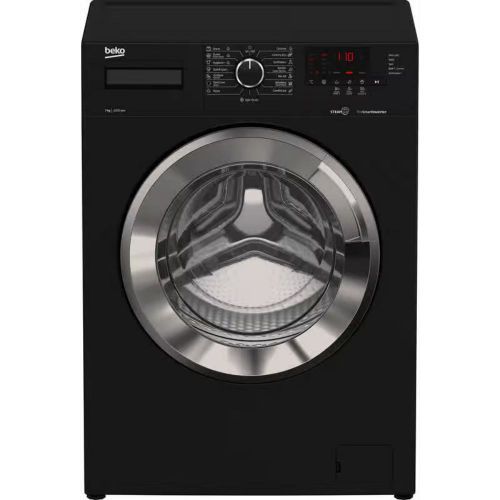 اشتري Beko WTV 8612 XBCI - Digital Screen XL Chrome Door 8KG 1200RPM Washing Machine - BlackBEKO في مصر