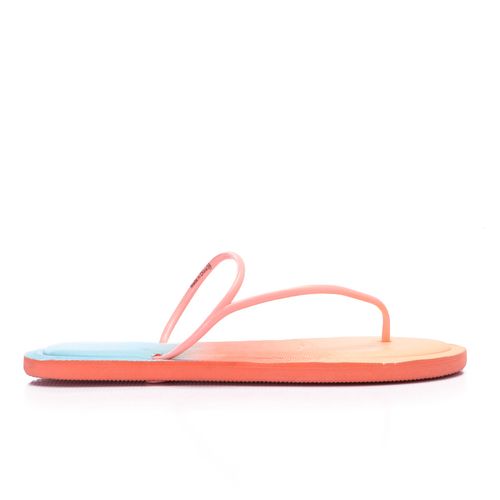 Buy Premoda Colorful Shades Summer Flip Flop - Sky Blue & Salmon in Egypt