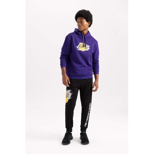 Defacto NBA Los Angeles Lakers Licensed Thick Sweatshirt Fabric