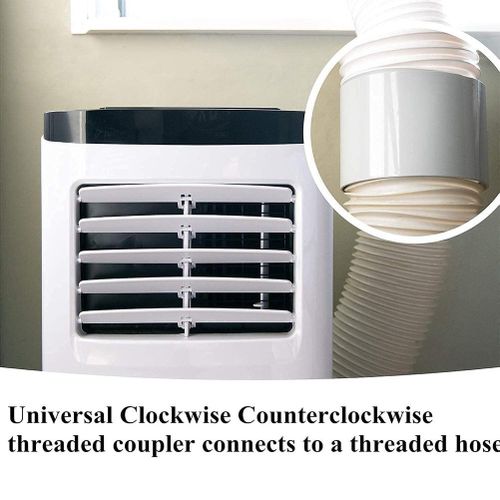 5.9 inch/6 inch Portable Air Conditioner Exhaust Hose Coupler Window Adapter  A/C Unit Tube Connector Mobile air Conditioning Accessories (Hose Extension  Coupler) : : Home & Kitchen