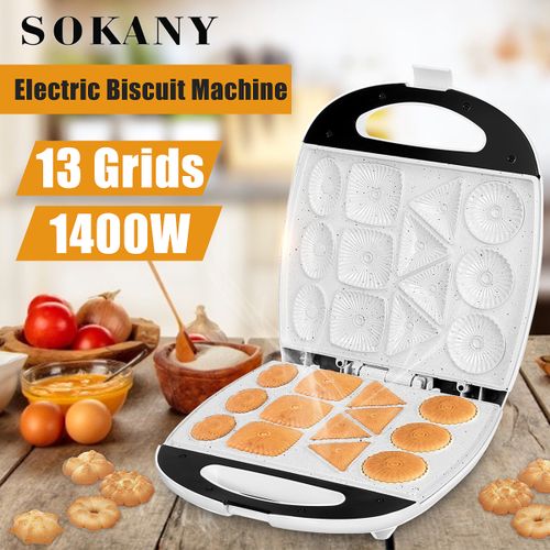 Sokany Electric Biscuit Maker - 1400W - White @ Best Price Online