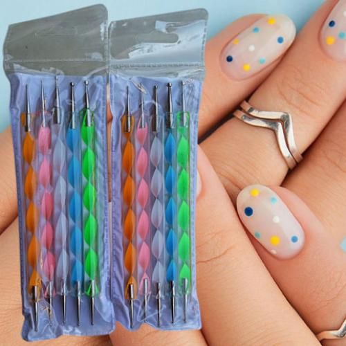 product_image_name-Generic-لكى ولصديقتك المقربة - عرض 10 قطع اقلام تنقيط للاظافر - لاضافة مظهر جمالى الى يدك-6