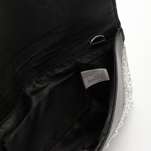 product_image_name-Mr Joe-حقيبة ظرف مرصعة باللآلئ - أسود-3