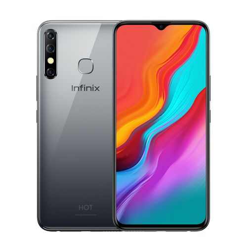 Infinix X650D Hot 8 - 6.6 بوصة 32 جيجا بايت/3 جيجا بايت موبايل - رمادي