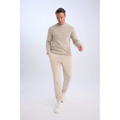 product_image_name-Defacto-بنطلون جوجر قماش صيفي بيزك برجل عادي-5