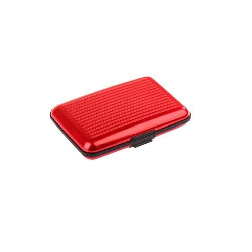 Buy As Seen On Tv Aluminum Credit Card Wallet - Red in Egypt