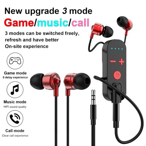 Generic AUX Audio Music Game Headphone Headset Red Best Price