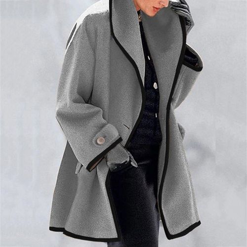 Women Jackets Fashion 2021 Long Coats for Ladies Warm Trench Coat