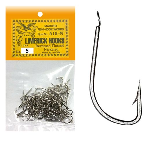 Maruto Fishing Hooks Japan 100 Pcs Code 515N Size 5 @ Best Price Online