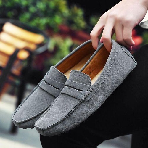 Generic Men's Suede Moccasins Penny Loafers Shoes @ Best Price Online | Jumia Egypt