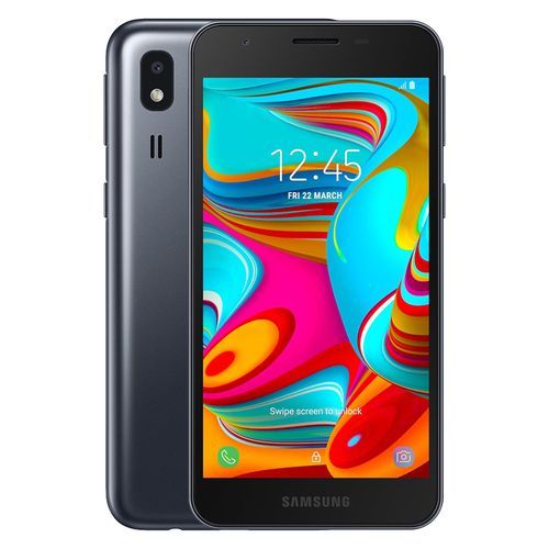 Samsung Galaxy A2 Core موبايل ثنائي الشريحة - 16 جيجا/1 جيجا - 5.0 بوصة - رمادي داكن