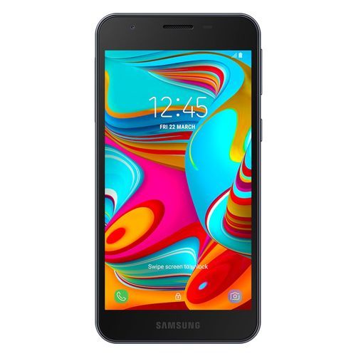 Samsung Galaxy A2 Core موبايل ثنائي الشريحة - 16 جيجا/1 جيجا - 5.0 بوصة - رمادي داكن