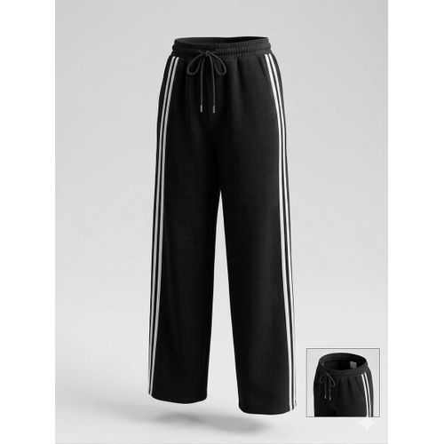 product_image_name-Generic-شروال سمر ملتون قطن بشريط ابيض فى الجنب -5