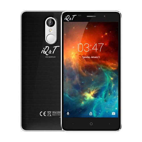 iQ&amp;T IFoo U50 Dual SIM Mobile Phone - 16GB - 1GB RAM - 3G - Black / Silver