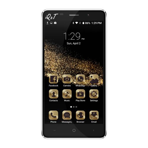 iQ&amp;T IFoo U50 Dual SIM Mobile Phone - 16GB - 1GB RAM - 3G - Black / Silver