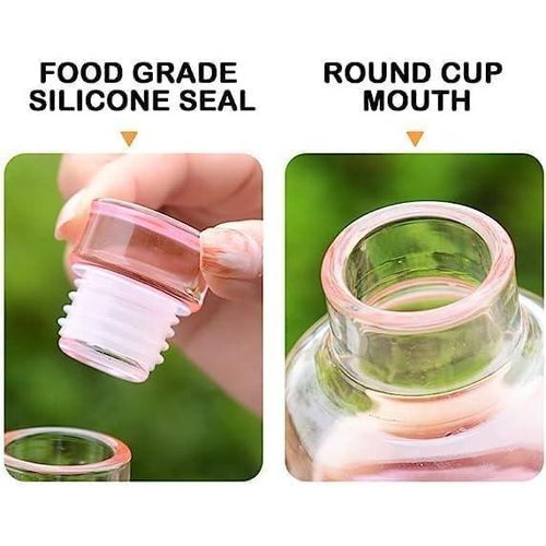 product_image_name-Generic-Leak Proof Acrylic Water Bottle with Time Marker, Multi Color-4