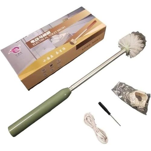 product_image_name-Generic-Electric Toilet Brush - Powerful Rotating Cleaning - Rechargeable - 360° Rotating Head - Waterproof - Ergonomic Design - Effortless Bathroom Cleaning Brush-1