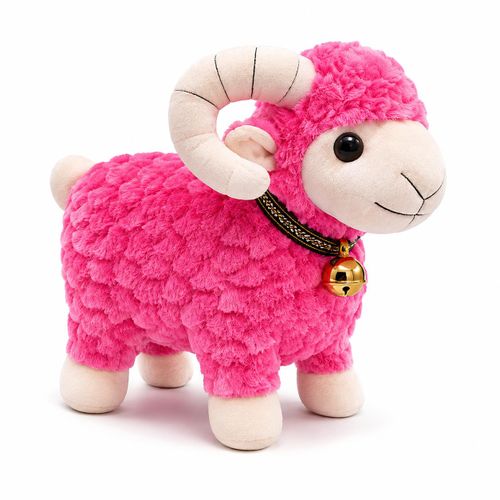 新品未開封 BELL'S YEAR OF THE SHEEP 12 years Large Plush Sheep Toy for Kids with Bell – Premium Soft