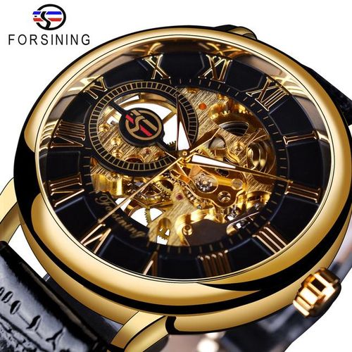 Generic Forsining Men Watches Mechanical Skeleton Watch Black Best Price Online Jumia Egypt