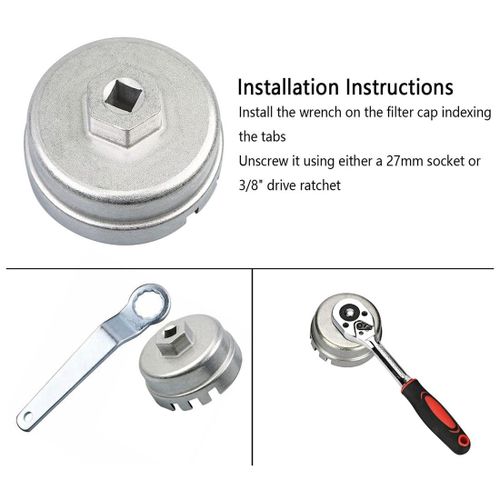 Lexus oil top filter removal tool