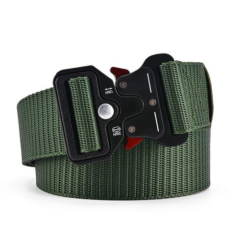 Fashion （Army Green）Men's Belt Outdoor Hunting Belt Multi-Function Buckle  Nylon Belt High Quality Marine Corps Canvas Belt Plastic Buckle SAB @ Best  Price Online