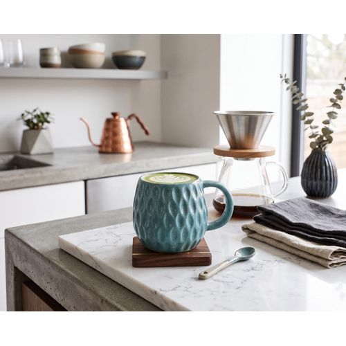 HomePro كوب فخار غائم بالنعناع