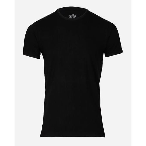 Buy Hero Basic Round Neck T- Shirt For Men Black in Egypt