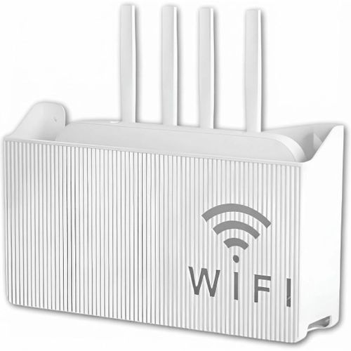 Generic Plastic router storage box, wall-mounted, multi-colored - image 2