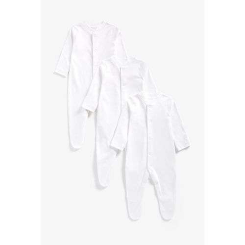Mothercare CONT WHTIE 3PK SLEEPSUITS Best Price Online Jumia Egypt