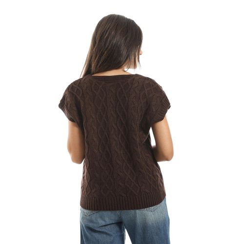 product_image_name-Menta By Coctail-سترة Treco-17469-بني-4