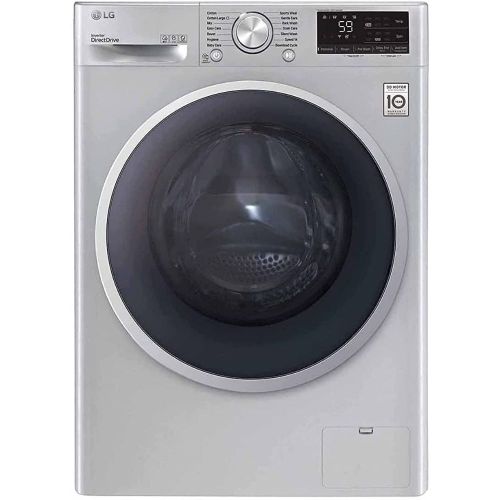 Buy LG F4R5TYGSL Vivace Washing Machine 8KG, with AI DD technology - Silver in Egypt