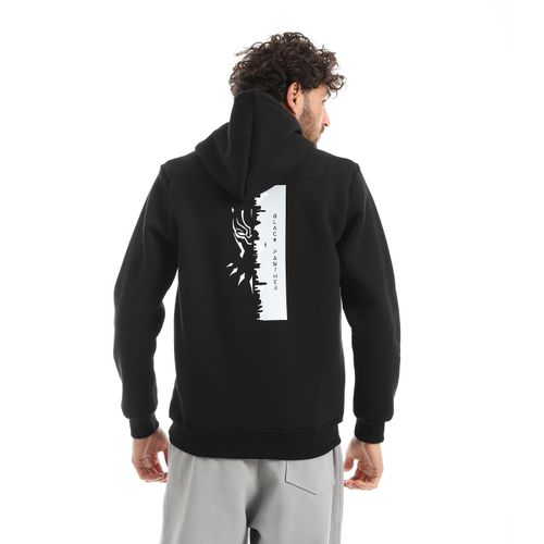 product_image_name-Andora-Comfy Cotton Hoodie - Black-3