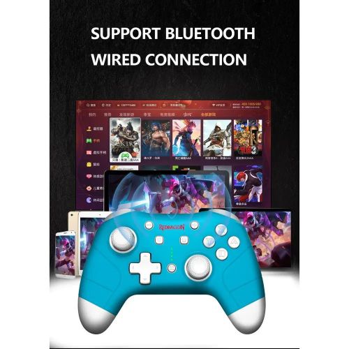 product_image_name-Redragon-G815 Pluto Wireless Gamepad - Blue-6